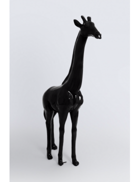 Giraffe, Deko, Tier Figur, Dekoration XXL -POP-ART, Schwarz