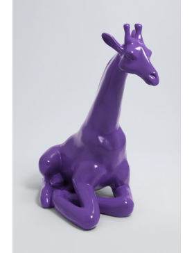 DESIGNER FIGUR - Giraffe, POP-ART