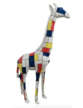 Giraffe, Deko, Tier Figur, Dekoration XXL-POP-ART