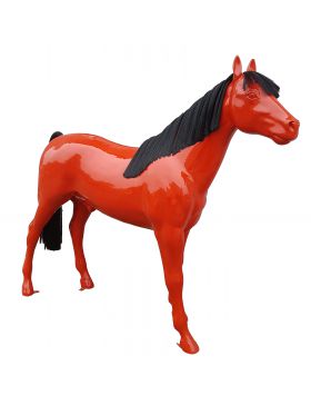 Pferd (lebensgroß) , Deko, Tier Figur, Dekoration