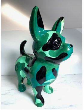 Chihuahua, Military - Designer Deko, POP-ART