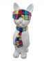 Katze mit Brille XXXL, Designer Deko, Pop-Art
