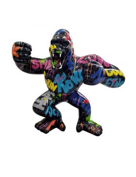 DESIGNER FIGUR - Gorilla, King Kong, Affe, POP-ART