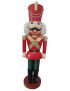 Nussknacker - bunte Uniform - lebensgroß- Weihnachten