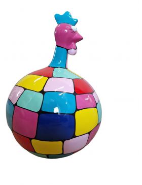 DESIGN ENTE, QUITSCHEENTE, - DEKOFIGUR