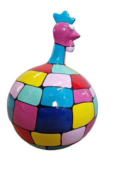 DESIGN ENTE, QUITSCHEENTE, - DEKOFIGUR