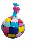 DESIGN ENTE, QUITSCHEENTE, - DEKOFIGUR