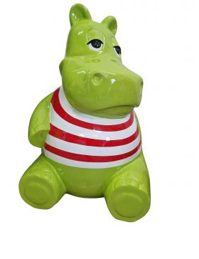 Nilpferd -Mumin - Designer Deko, Figur