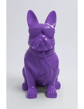 französische bulldogge mit Brille XXXL, Designer Deko, Pop-Art