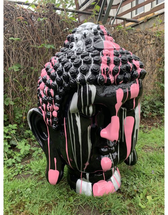 Buddha, KOPF XXL, Feng Shui 100 cm groß